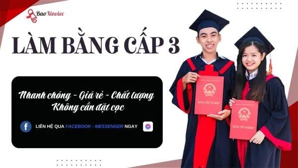 Nhu cầu mua bằng cấp 3 ngày càng tăng