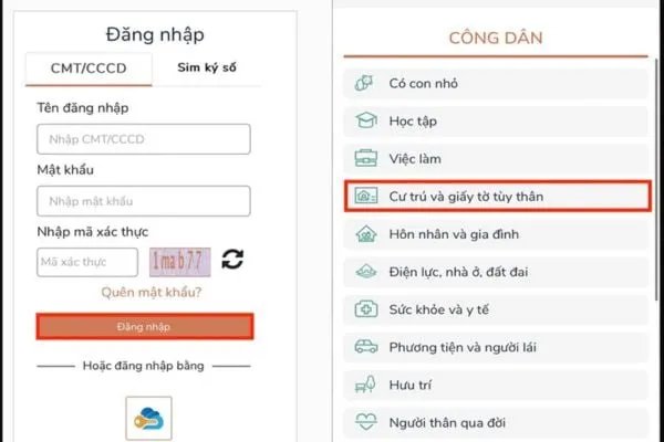 Đăng nhập hệ thống dễ dàng