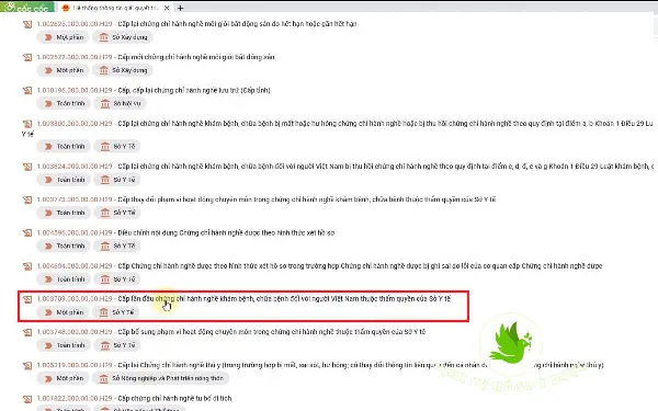 Tìm kiếm dịch vụ cấp chứng chỉ