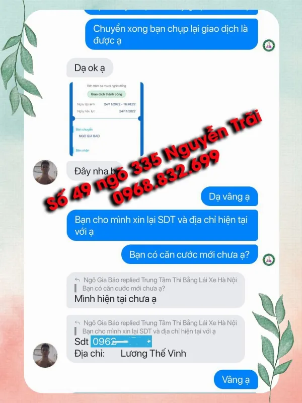 Hồ sơ đăng ký thi bằng lái xe