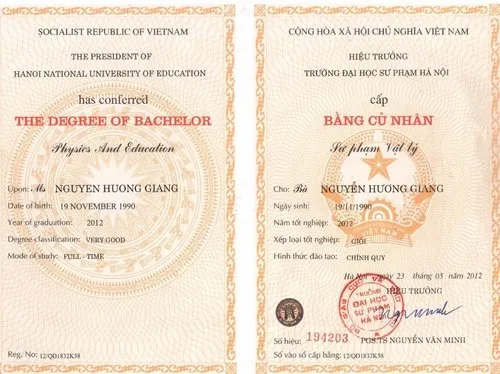 Bằng Đại Học Sư Phạm Chất Lượng Cao