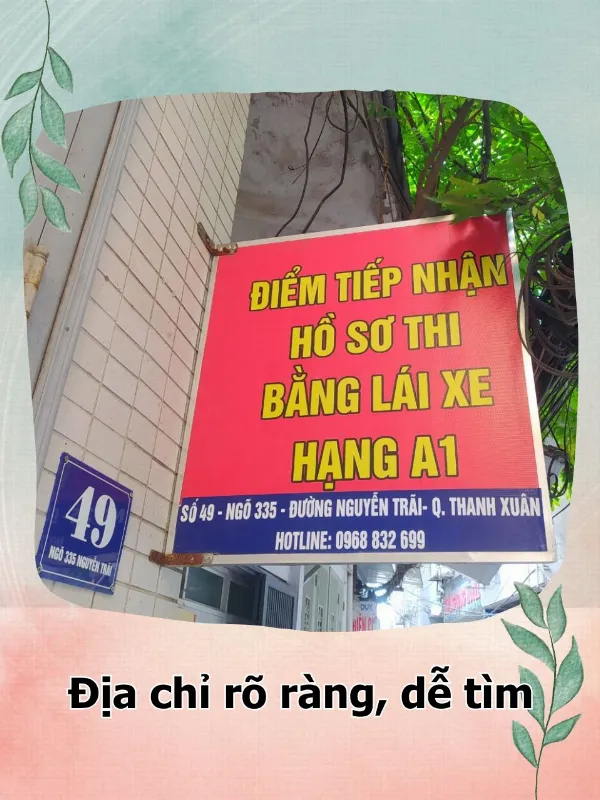 Văn phòng tiếp nhận hồ sơ tại Hà Nội