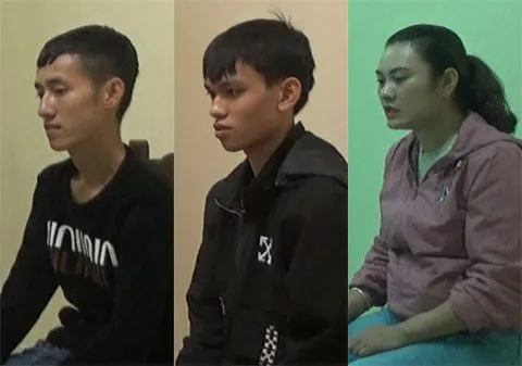 Các đối tượng trong vụ án làm giả giấy tờ