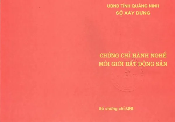 Quy trình làm chứng chỉ môi giới bất động sản chuyên nghiệp