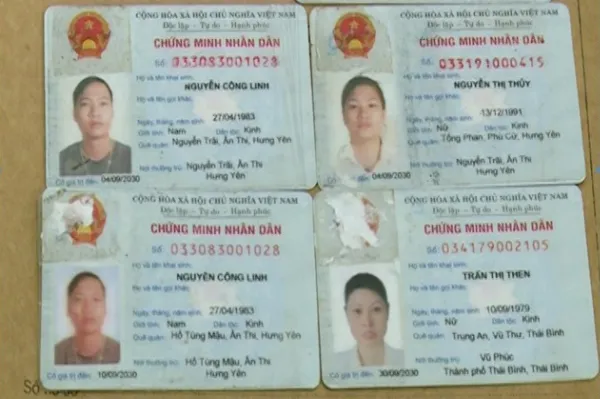 CMND bị làm giả tinh vi.