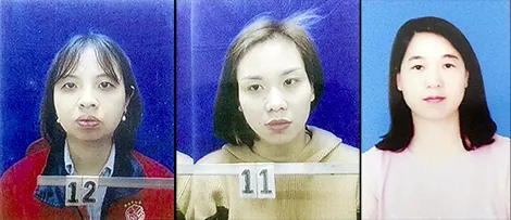 Các đối tượng trong đường dây làm giả giấy tờ