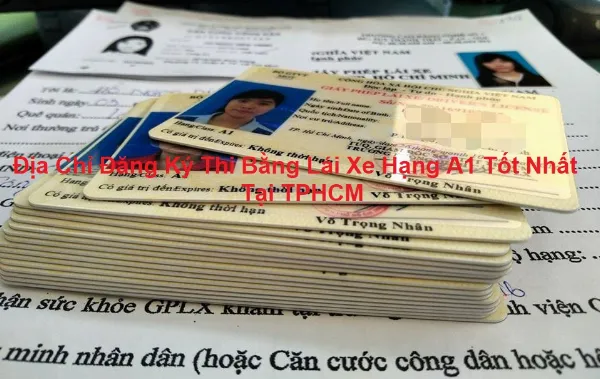 Nơi đăng ký thi bằng lái xe tại TPHCM