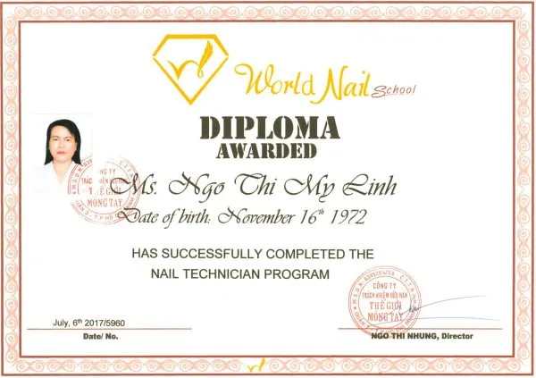 Dịch Vụ Làm Bằng Nail Quốc Tế