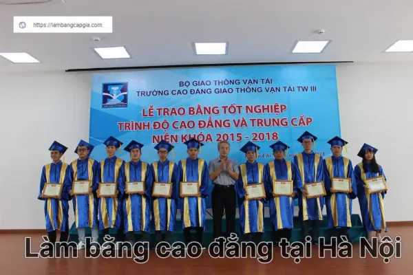 Làm bằng cao đẳng tại thủ đô chất lượng cao