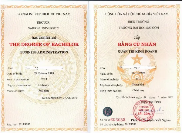 Chất lượng làm bằng đại học uy tín nhất