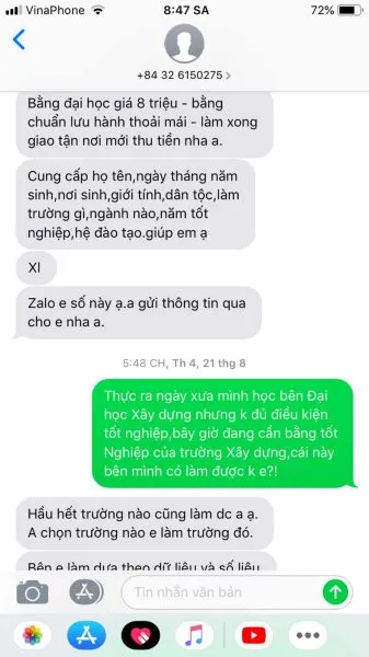 Cẩn trọng khi làm bằng trôi nổi không đáng tin