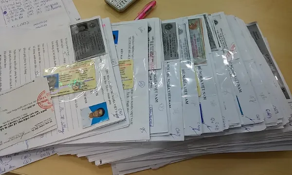 Hồ sơ thi bằng lái xe máy